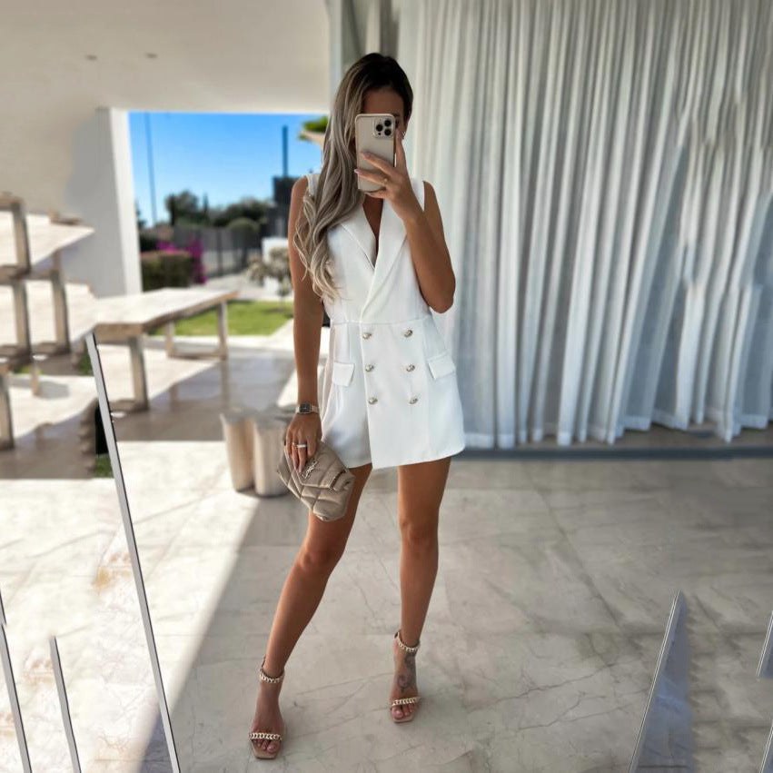 Yolande | Women's Pockets Elegant Blazer