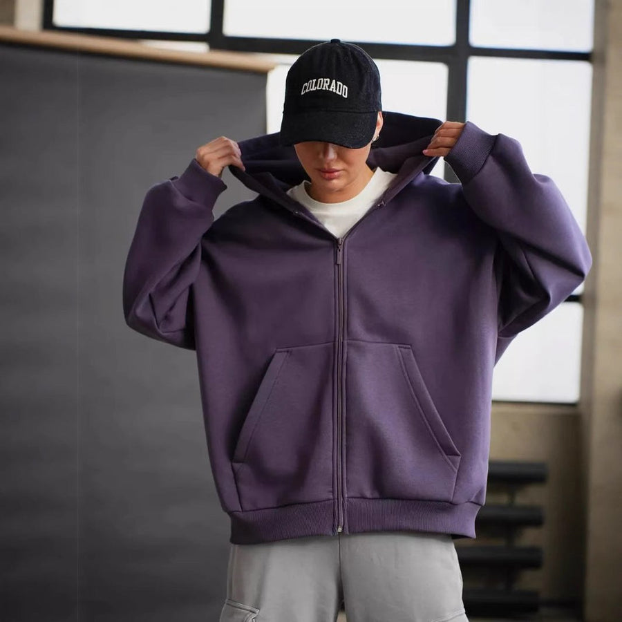 Ysabel | Women's Zip Pockets Hooded Jacket