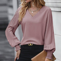 Yseult | Women's Elegant Blouse Top in Pink