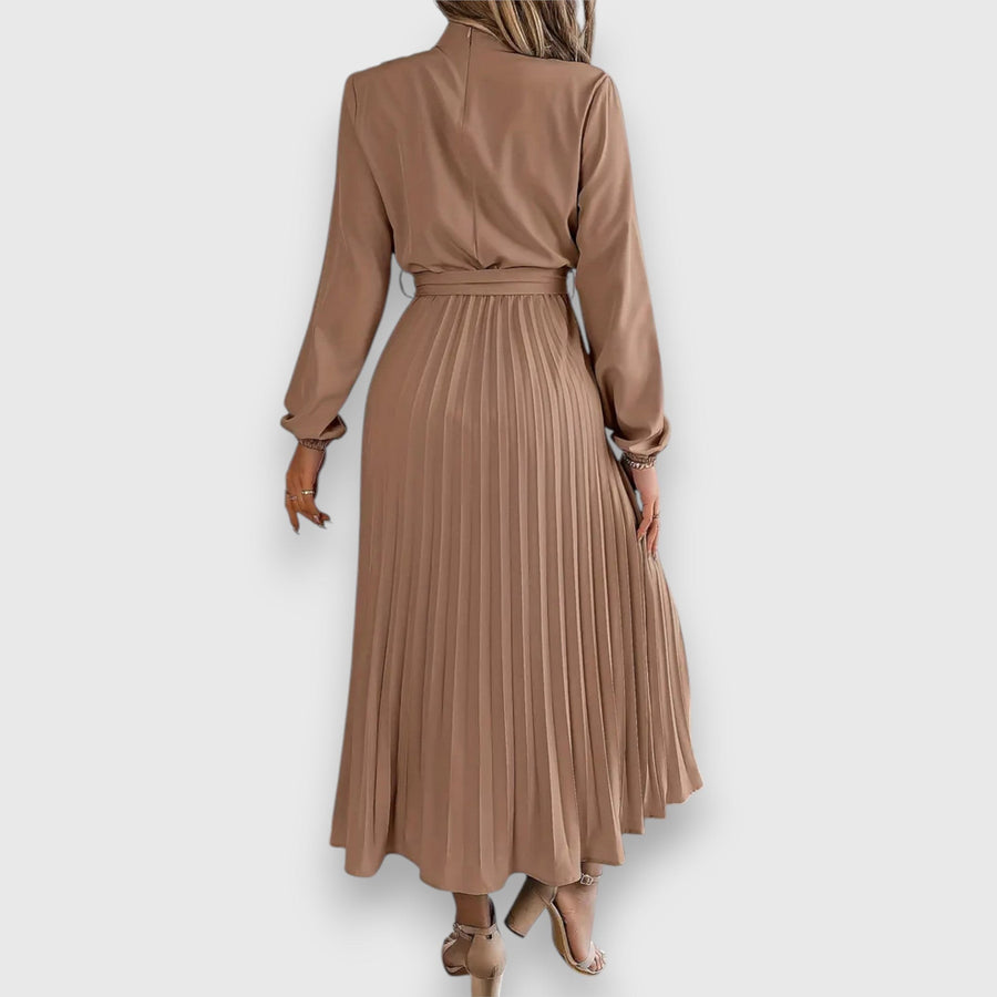 Yvette | Women's Midi Pleated Skirt Dress
