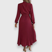 Yvette | Women's Midi Pleated Skirt Dress