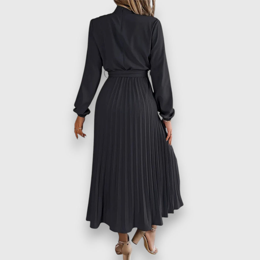 Yvette | Women's Midi Pleated Skirt Dress