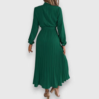 Yvette | Women's Midi Pleated Skirt Dress