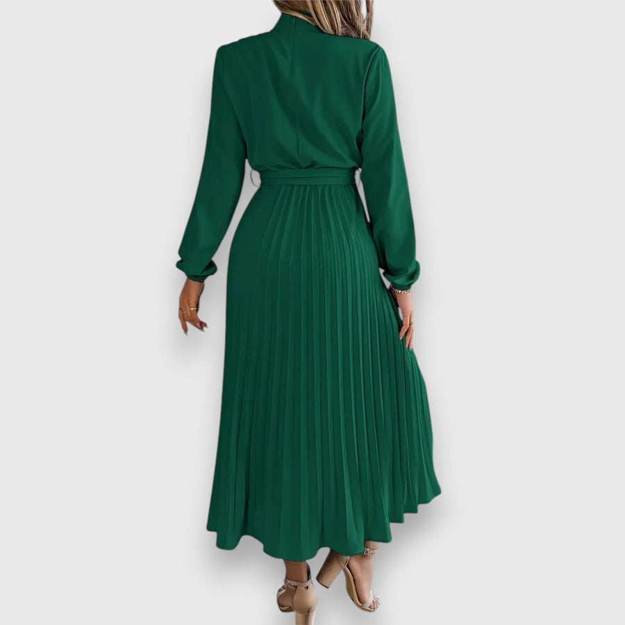 Yvette | Women's Midi Pleated Skirt Dress