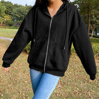 Zacharina | Women's Hoodie in Black