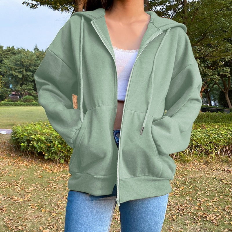 Zacharina | Women's Hoodie in Green