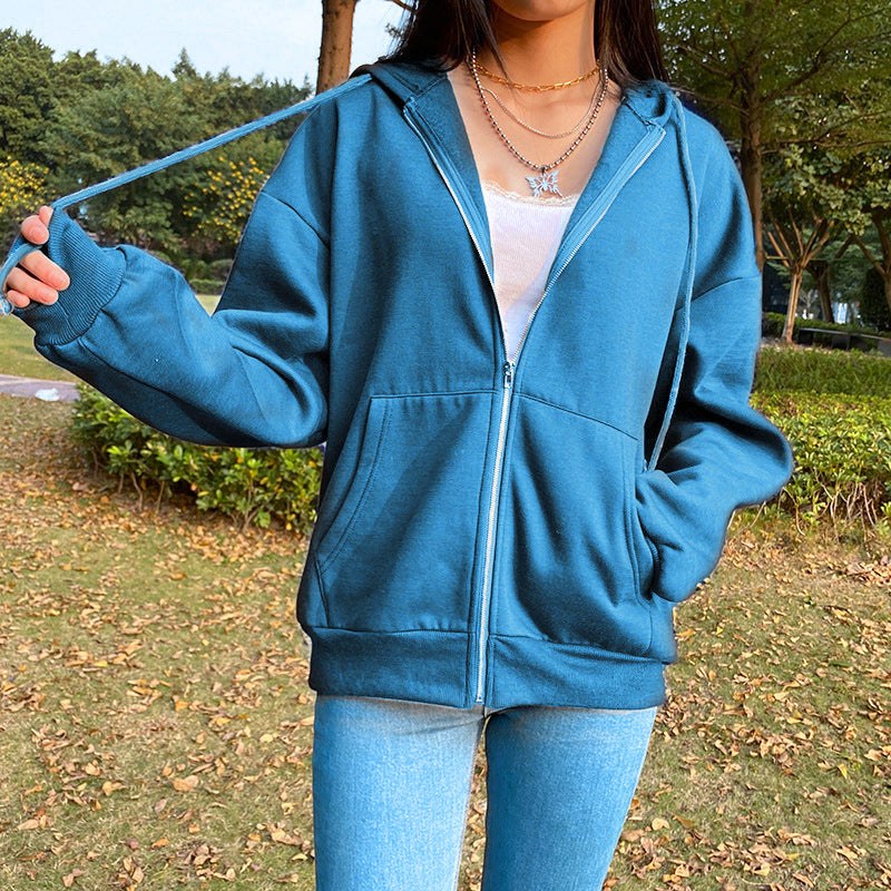 Zacharina | Women's Hoodie in Sky Blue
