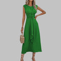 Zelda | Women's Open Armholes Midi Dress