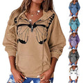 Zenobia | Women's Zip Hooded Hoodie