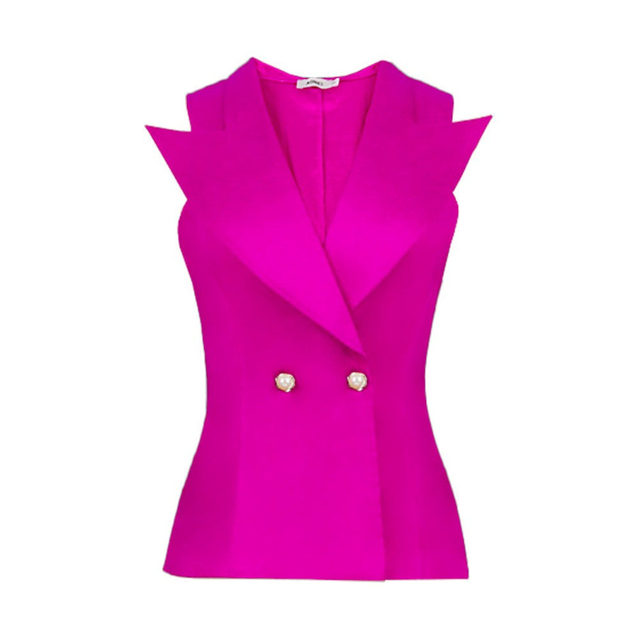 Zenovia | Women's Elegant Blazer in Magenta
