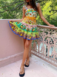 Zephyrine | Women's Square Neck Mini Sundress