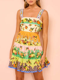 Zephyrine | Women's Square Neck Mini Sundress