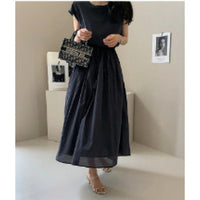 Zofia | Women's Tailored Maxi Dress in Black