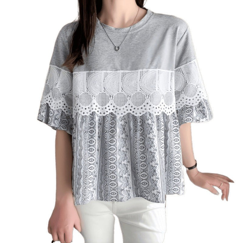 Zulima | Women's Lace Trim Blouse