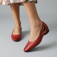 Avery D'Orsay Flat in Cabernet