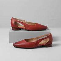 Avery D'Orsay Flat in Cabernet
