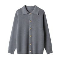 Avery Knit Cardigan with Button Front