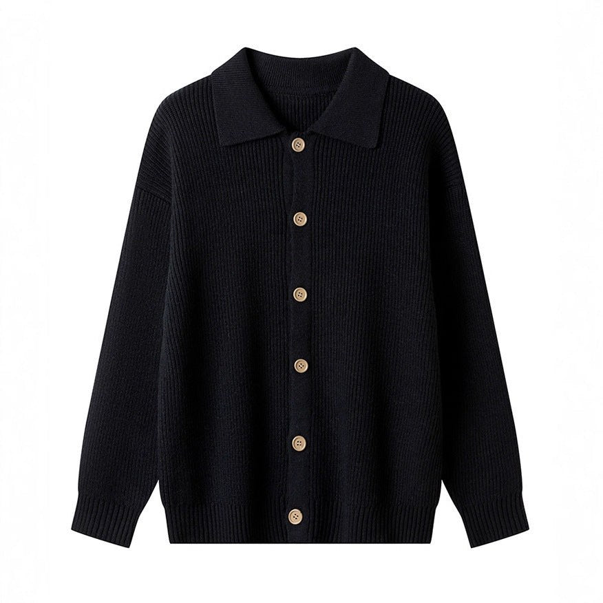 Avery Knit Cardigan with Button Front