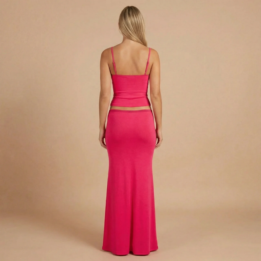 Avery Square Neck Maxi Set