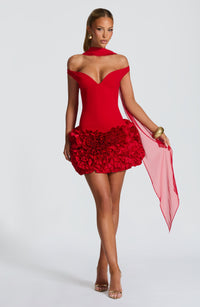 Philippa Mini Dress – Red