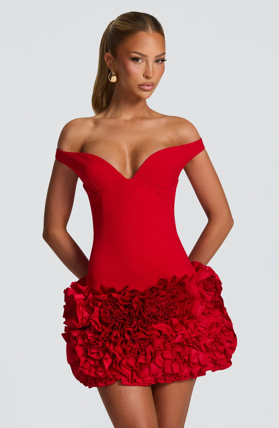 Philippa Mini Dress – Red