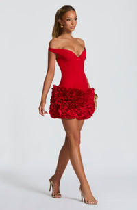 Philippa Mini Dress – Red