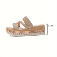 Ayala™ Comfortable Spring Sandals in Beige
