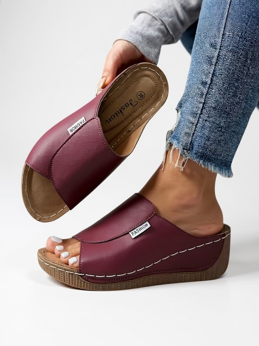 Ayla Platform Slides in Blue