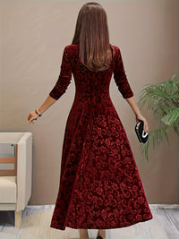 Women’s Square Neck Party Dress
