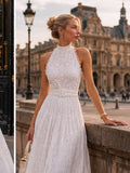 Isabelle Openwork Embroidery Midi Dress