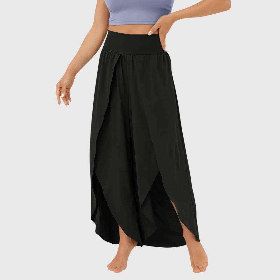 Jasmin | Women's Airy Lounge Trousers with Side Split