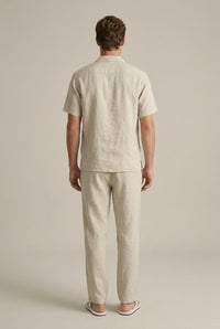 Men's Linen Two-Piece Set Relaxed Fit