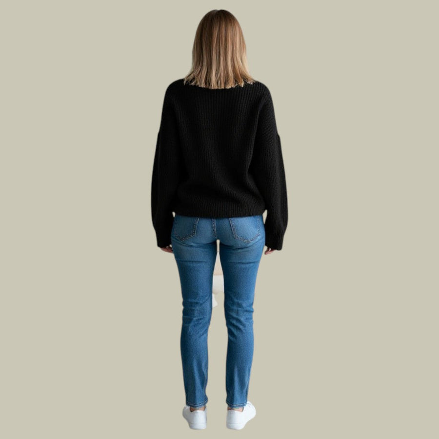 Sandra | Women's Relaxed Fit Fall Turtleneck Sweater