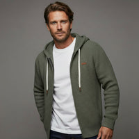 Barron Heavyweight Hoodie in Army Green