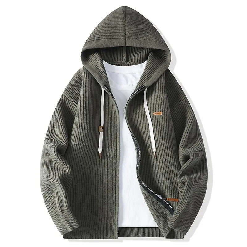 Barron Heavyweight Hoodie in Charcoal