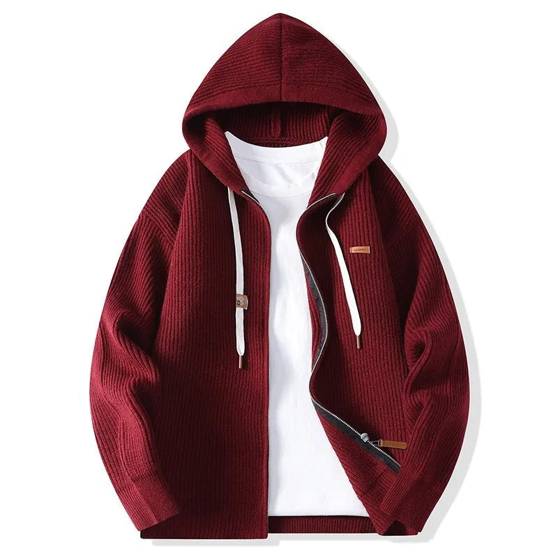 Barron Heavyweight Hoodie in Charcoal