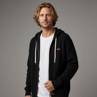 Barron Heavyweight Hoodie in Charcoal