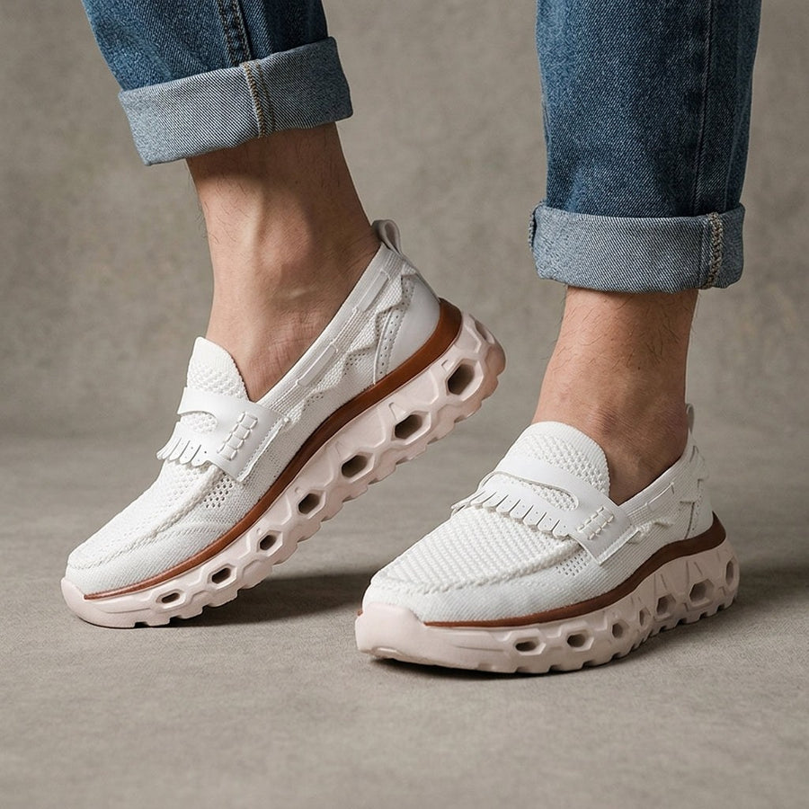 Barron Slip-On Sneaker in Pearl