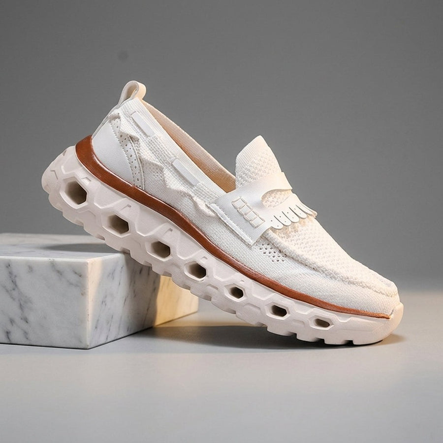 Barron Slip-On Sneaker in Pearl