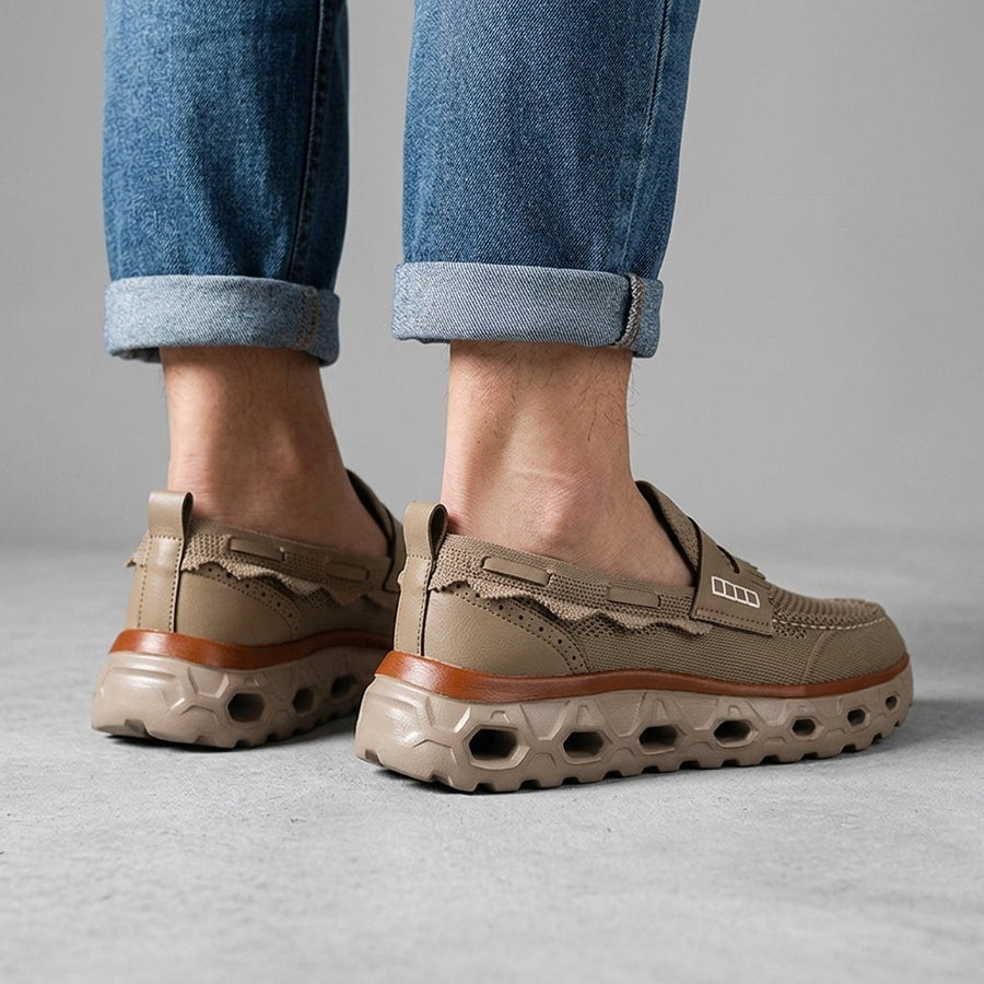 Barron Slip-On Sneaker in Sienna Brown