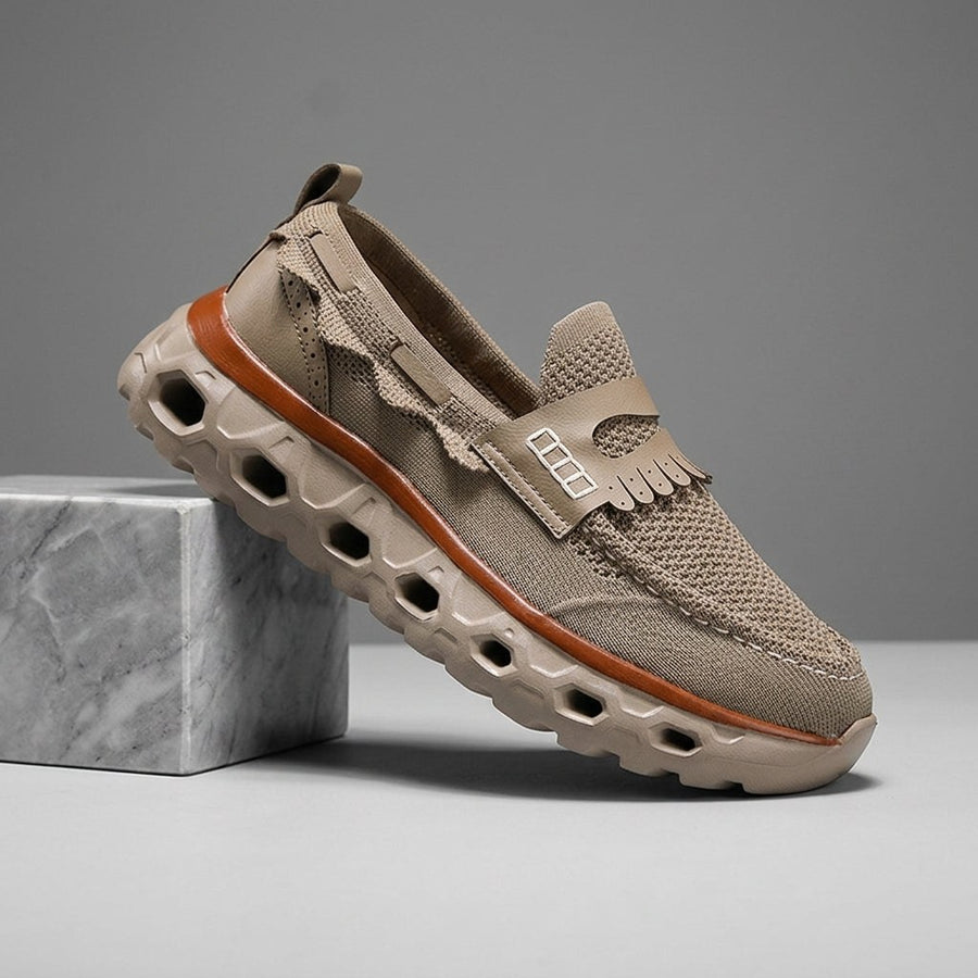 Barron Slip-On Sneaker in Sienna Brown