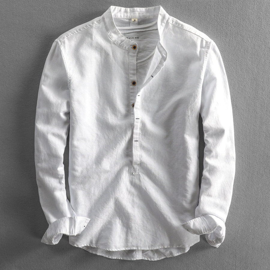 Bastiaan Elegant Shirt in White