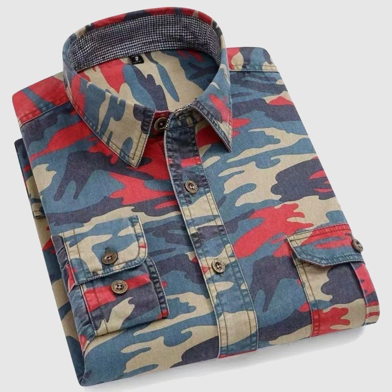 Bastiaan Shirt in Red