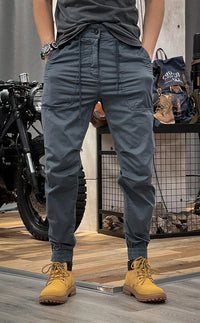 Bastiaan Trousers with Pockets in Grau (Ohne Taschen)