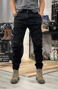 Bastiaan Trousers with Pockets in Schwarz (Mit Taschen)