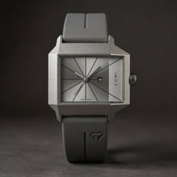 Bauhaus Modern, 39mm in Slate Gray