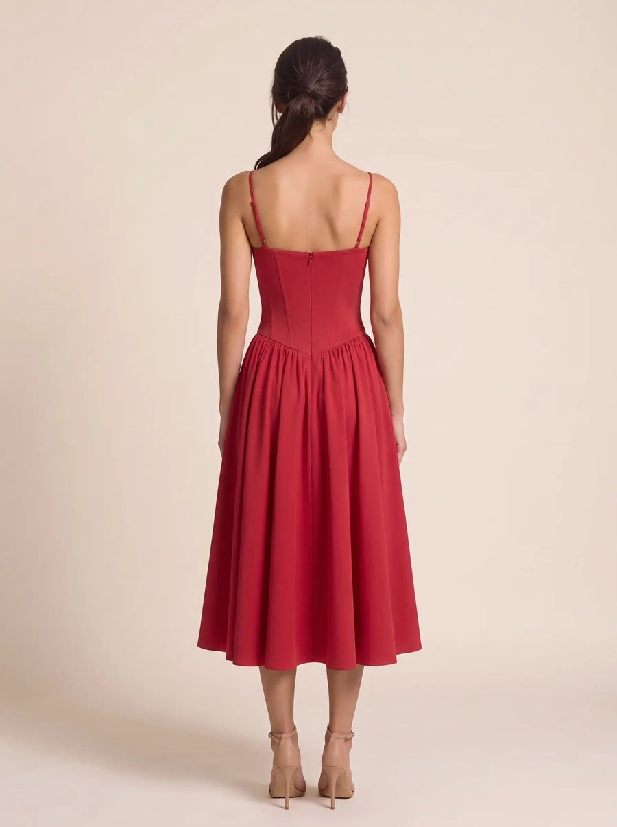 Bea Crimson Red 4