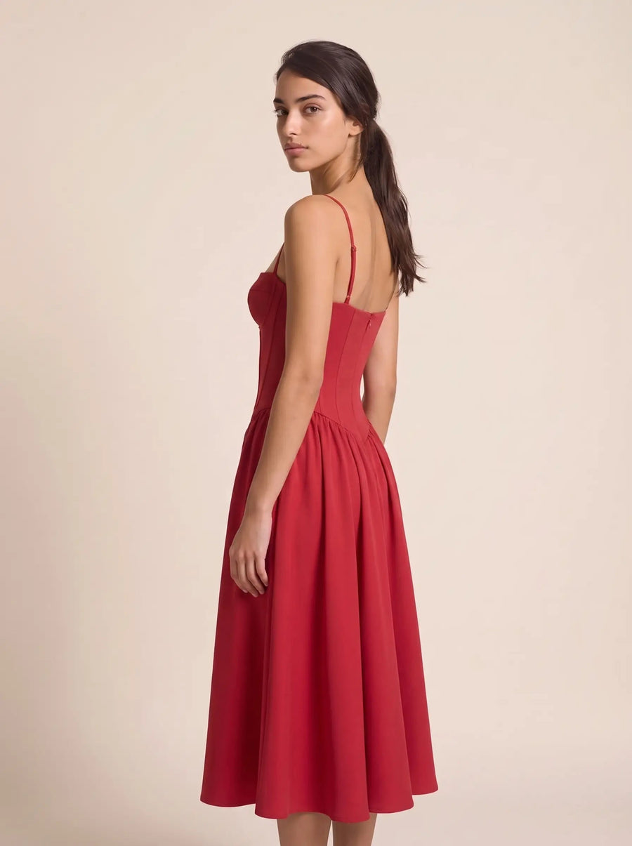 Bea Crimson Red 6