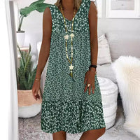 Beatrice Airy Dress with Floral Print