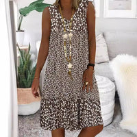 Beatrice Airy Dress with Floral Print